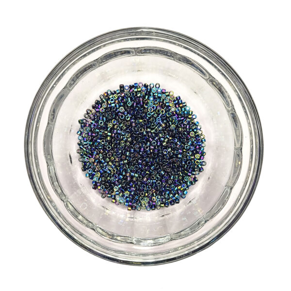 Medium Blue Iris Delica Seed Beads Size 11 184005