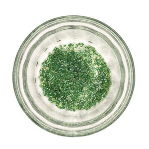 Sparkling Light Green Lined Topaz Delica Seed Beads Size 11