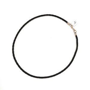 Cotton Cord Necklace with Handmade Hook