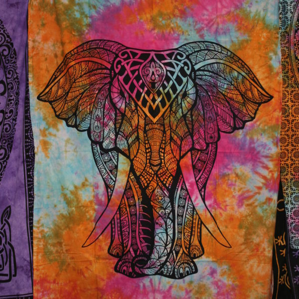 tie dye elephant front