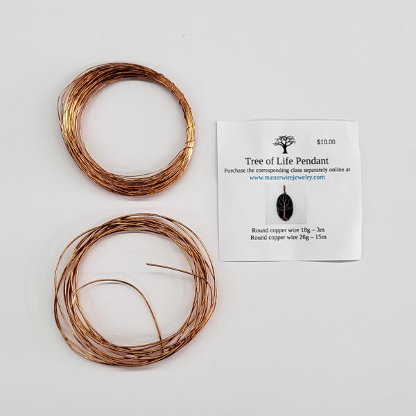 Tree Of Life Pendant Packet Contents