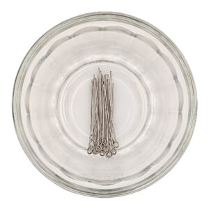 4cm 304 Stainless Steel Eye Pin 20 Pack