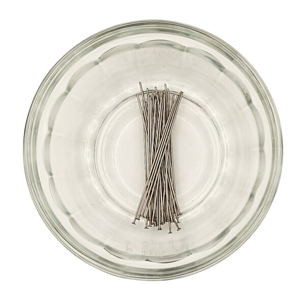 304 Stainless Steel Flat Head Pin 20 Pack 160050