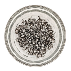 316 Surgical Stainless Steel 8.5x4mm Clamshell Knot Cover