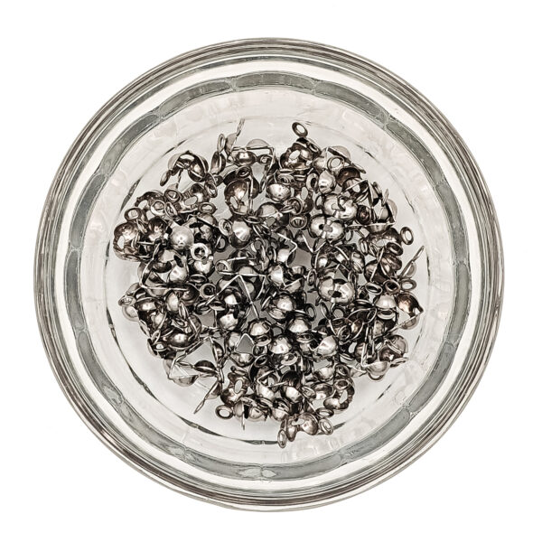 316 Surgical Stainless Steel 8.5x4mm Clamshell Knot Cover 160132