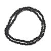 3mm Black Faceted Rondelle Beads 180362