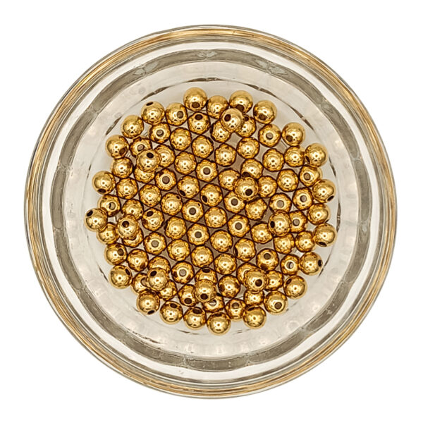 5mm Brass Round Nickel Free- Unplated 180471