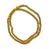 AB Plated Rondelle Goldenrod 4mm 180205