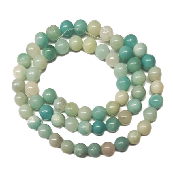 Amazonite B Grade 6mm Beads 240426 11 Amazonite B Grade 6mm Beads