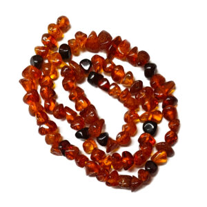 Amber Nugget Beads
