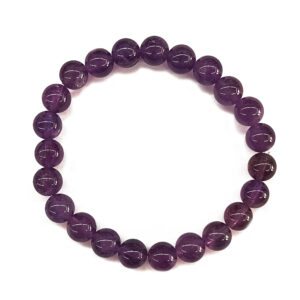 Amethyst 8mm Stretch Bracelet