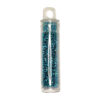 Aqua Green Lined Teal Delica Seed Beads Size 11 184769 (01)