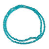 Bi-Cone Sky Blue 2x3mm Glass AB Beads 180516