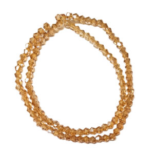 Bicone Peru AB 3x3.5mm Beads