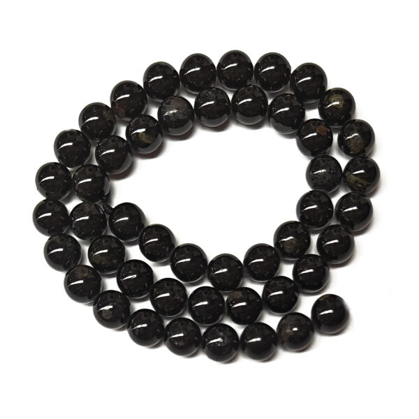 Black Tourmaline 8mm Beads