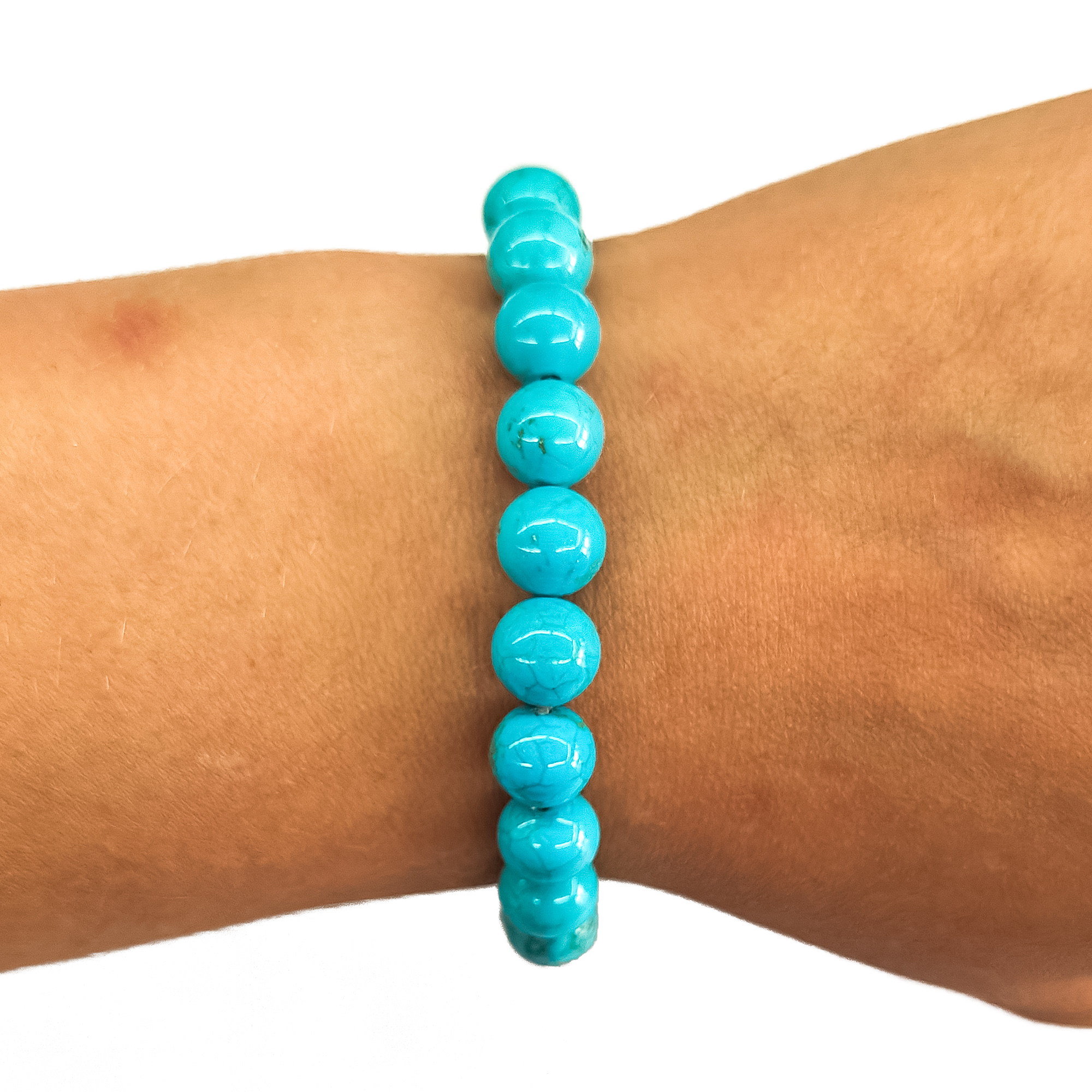 Blue Howlite 8mm Bracelet 70848 1