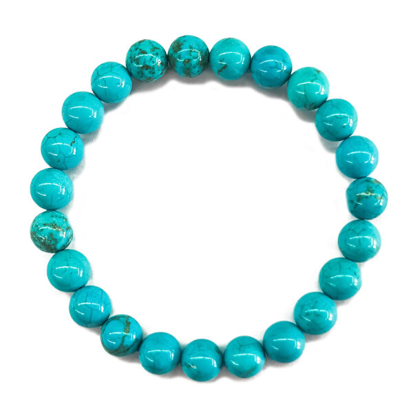 Blue Howlite 8mm Bracelet 70848 2