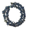 Blue Kyanite Chip Beads 240628 Blue Kyanite Chip Beads Small