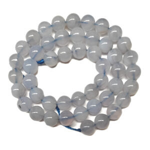 Blue Lace Agate 8mm Beads