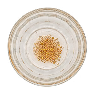 Brass 2x1.5mm Crimp Beads