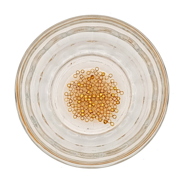 Brass 2×1.5mm Crimp Beads 185017