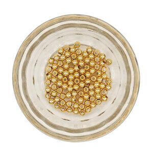 Brass 4mm Beads