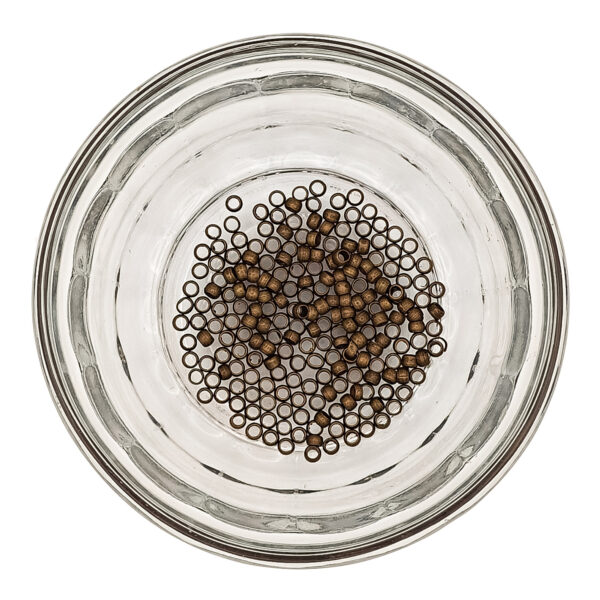 Brass Antique Bronze 2.5×1.5mm Crimp Beads 180237