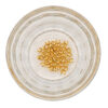 Brass Golden 3.2×2.2mm Crimp Bead Covers 180497