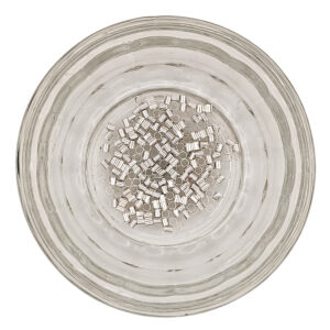 Brass Silver Color 2mm Tube Crimp Beads