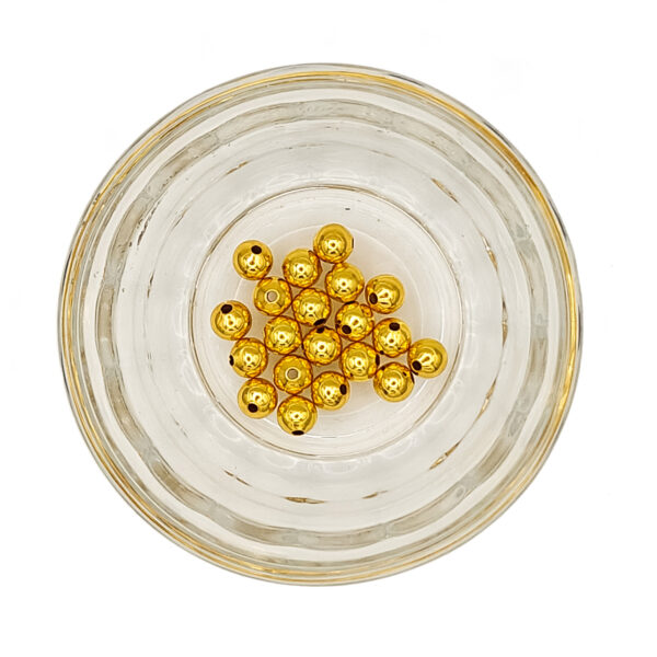 Brass Spacer 6mm 20pcs pack 180354