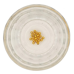 Brass 3mm Spacer Beads