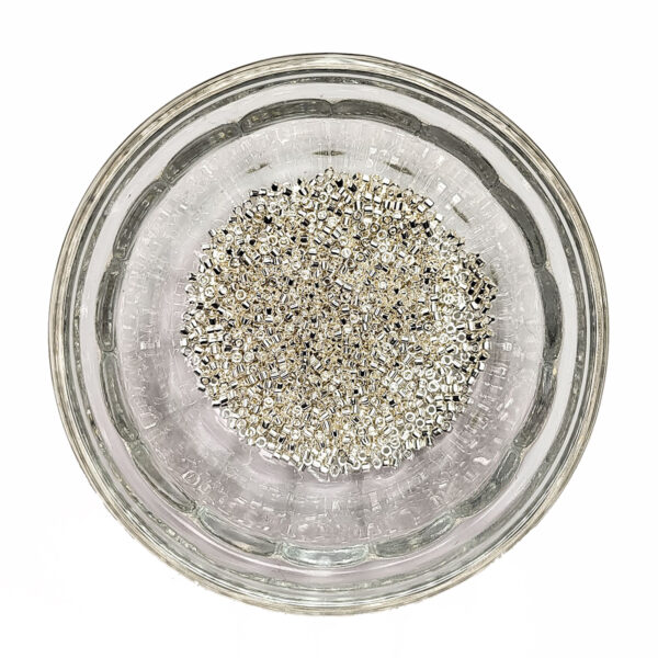 Bright Sterling Silver Plated Delica Seed Beads Size 11 184551