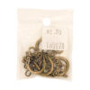 Bronze Colour Toggle Clasp 5 Pairs 160078 2