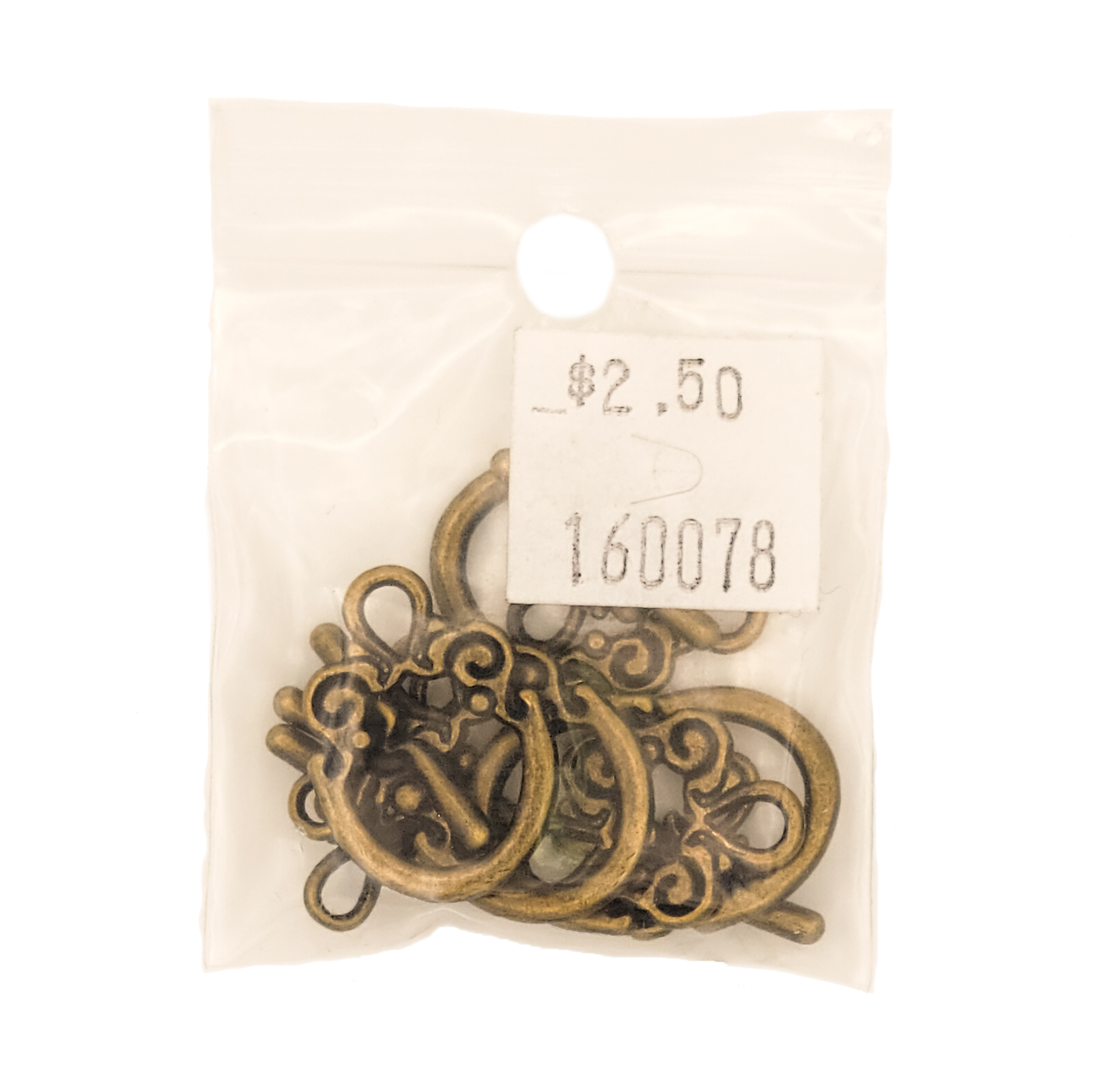 Bronze Colour Toggle Clasp 5 Pairs 160078 2