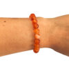 Carnelian 8mm Bracelet 70886 2 Carnelian 8mm Bracelet 70886 2