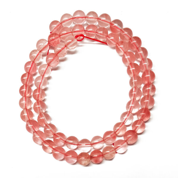 Cherry Quartz 6mm Beads