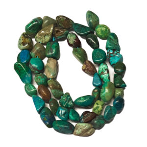 Chrysocolla Nugget Beads