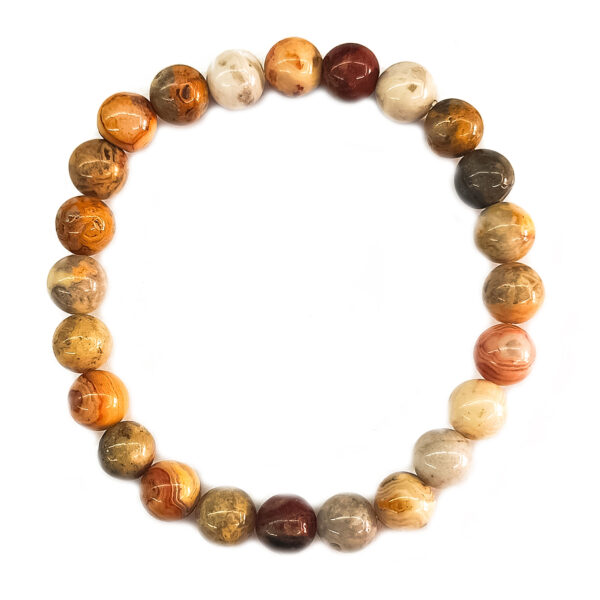 Crazy Lace Agate 8mm Bracelet 70822 1 Crazy Lace Agate 8mm Bracelet 70822 1