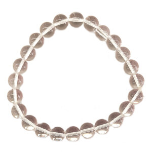 Crystal Quartz 8mm Stretch Bracelet