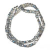 Cube Faceted Half Plate Sky Blue 4mm 180395