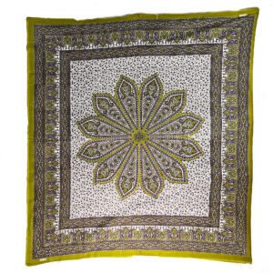 Paisley Diamond Chandelier Tapestry Wall Hanging Double