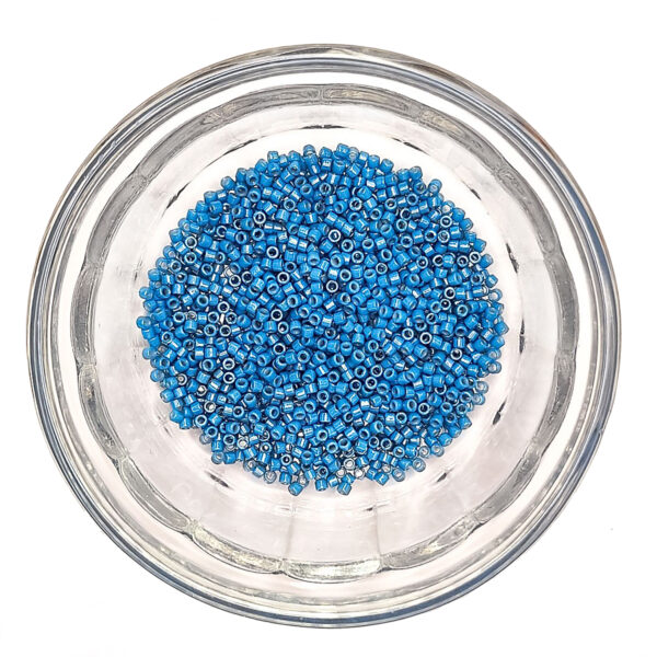 Duracoat Dyed Opaque Juniper Berry Blue Delica Seed Beads Size 11 184135