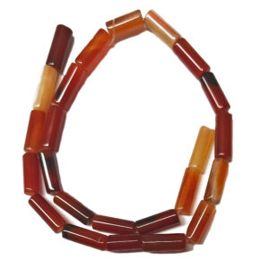 Dyed Agate Column 16-17 Beads