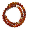 Dyed Agate Coral 8mm Beads