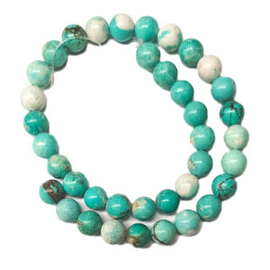 Dyed Blue Howlite 10mm Beads