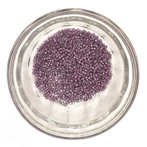 Dyed Dark Mauve Delica Seed Beads Size 11