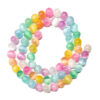 Dyed Rainbow Selenite 6mm Beads 240010 Dyed Rainbow Selenite 6mm Beads