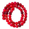 Dyed Violet Agate 8mm Beads