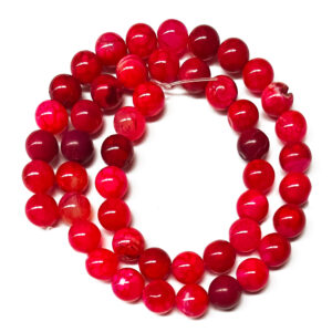 Dyed Violet Agate 8mm Beads