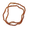 Electroplated AB Faceted Rondelle Bisque 3x2mm Beads 180528